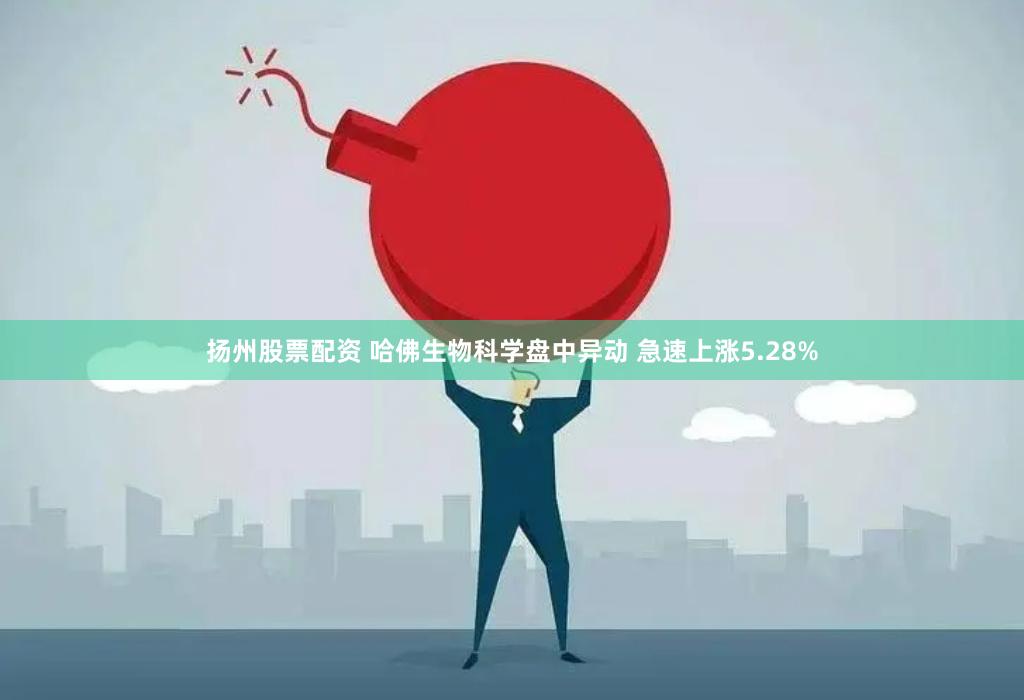 扬州股票配资 哈佛生物科学盘中异动 急速上涨5.28%