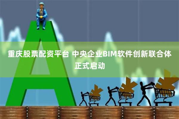 重庆股票配资平台 中央企业BIM软件创新联合体正式启动