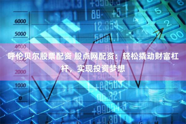 呼伦贝尔股票配资 股点网配资：轻松撬动财富杠杆，实现投资梦想